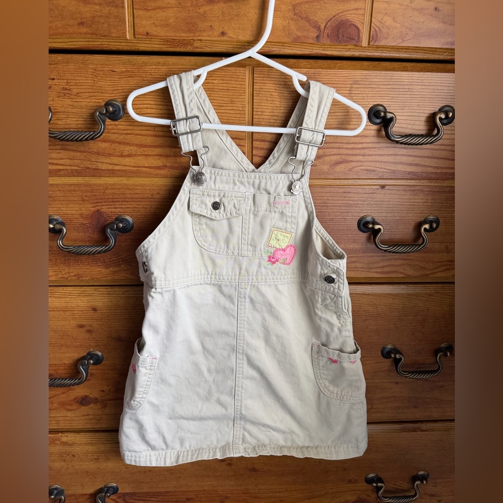 Vintage Carter's overall dress size 4